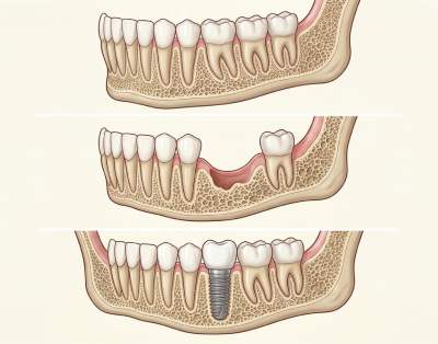 bone loss in the jaw