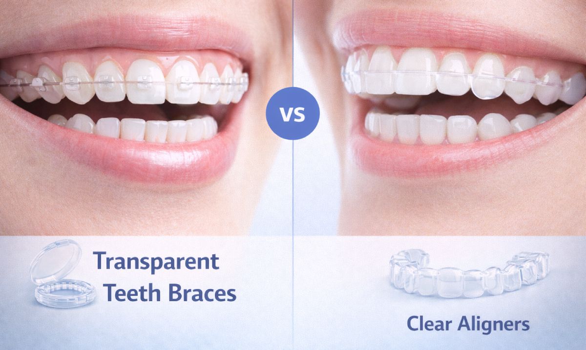 Transparent Teeth Braces in Dubai: How Clear Braces Straighten Teeth Discreetly 1 transparent braces in Dubai