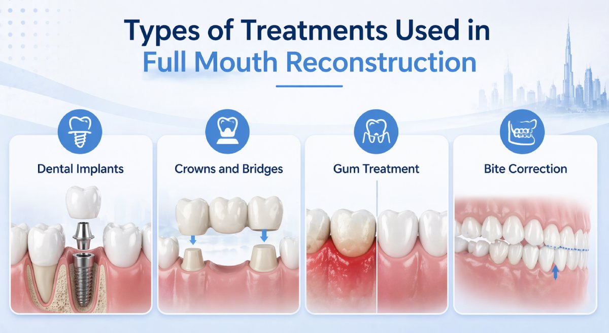 full mouth rehabilitation in Dubai