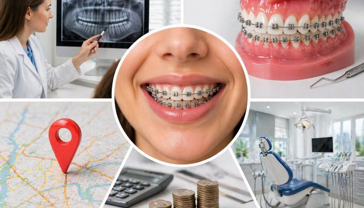 metal braces treatment in dubai