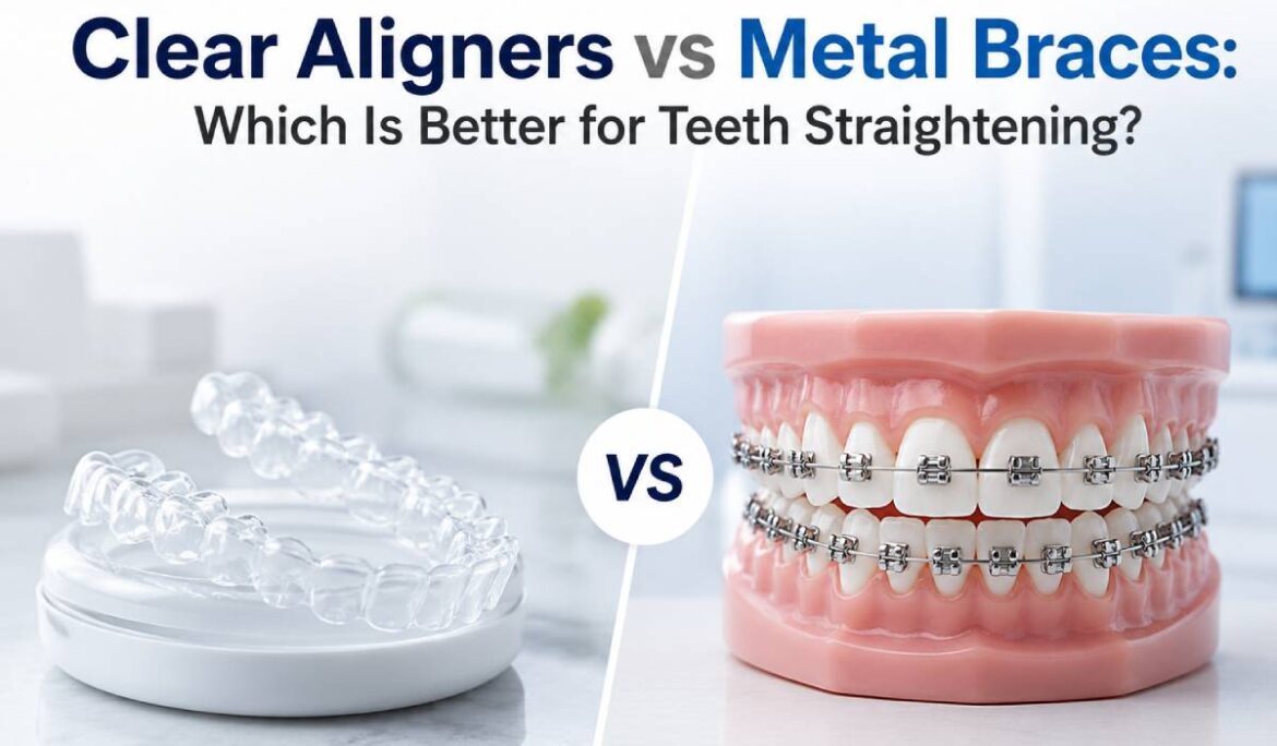 Clear Aligners vs Metal Braces: Which Is Better for Teeth Straightening?