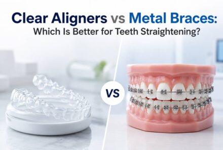 Clear Aligners vs Metal Braces: Which Is Better for Teeth Straightening?