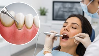 Gum Infection Treatment 2 professional scaling