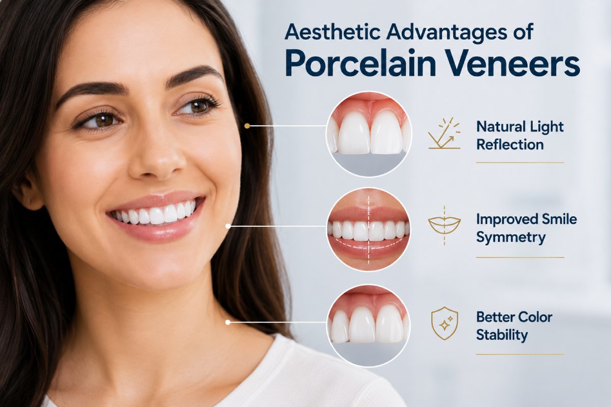 Are Cosmetic Dentistry Porcelain Veneers Worth the Extra Cost? Long-Term Results Explained 1 Aesthetic Advantages of Porcelain Veneers
