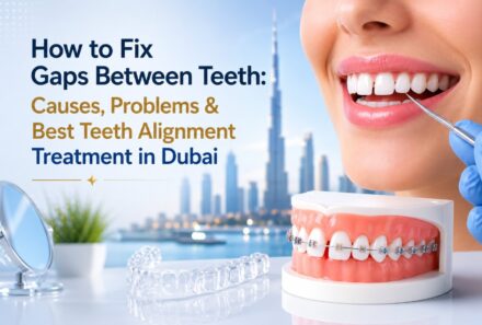 How to Fix Gaps Between Teeth: Causes, Problems & Best Teeth Alignment Treatment in Dubai
