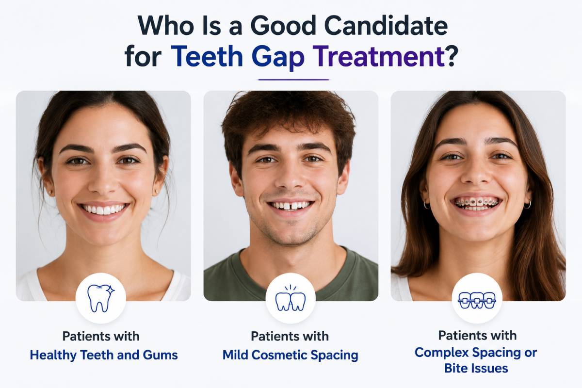 How to Fix Gaps Between Teeth: Causes, Problems & Best Teeth Alignment Treatment in Dubai 3 Who Is a Good Candidate for Teeth Gap Treatment