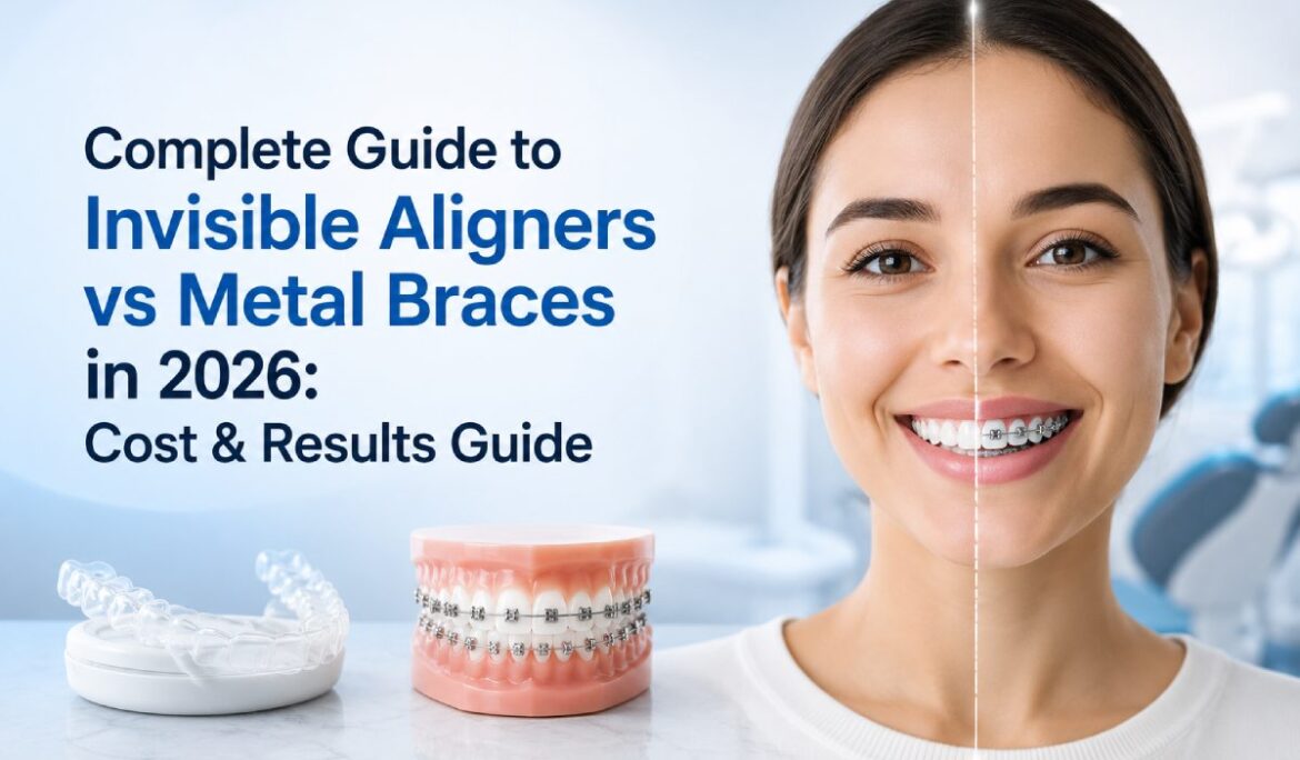 Complete Guide to Invisible Aligners vs Metal Braces in 2026: Cost & Results Guide