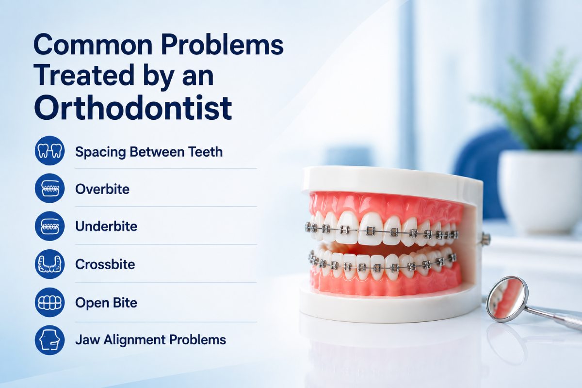 Best Orthodontist in Dubai: Treatments, Timelines, Process & What to Expect (2026 Complete Guide) 1 Common Problems Treated by an Orthodontist