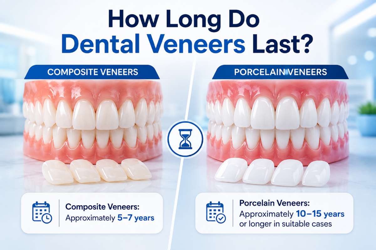 Dental Veneers Cost in Dubai 2026: Porcelain vs Composite, Per-Tooth Prices & Full Smile Cost 4 How Long Do Dental Veneers Last?