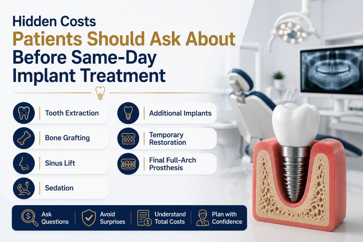 How much do Same-Day Dental Implants Cost in Dubai 2026: Prices, What's Included & Hidden Costs 2 same day dental implants price