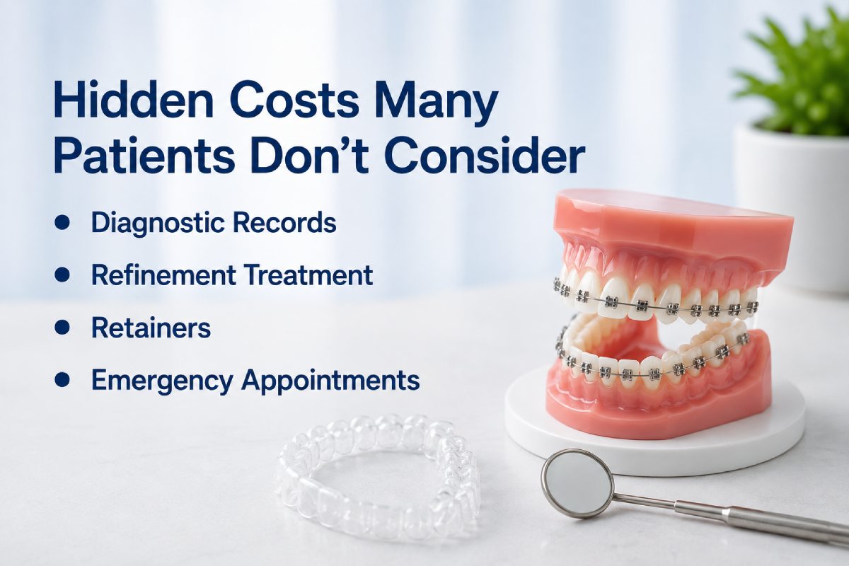 Teeth Straightening Cost in Dubai: Metal Braces vs Clear Aligners vs Invisible Braces Price Comparison 2 Hidden Costs Many Patients Don’t Consider