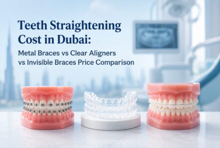 Teeth Straightening Cost in Dubai: Metal Braces vs Clear Aligners vs Invisible Braces Price Comparison