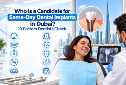 Who Is a Candidate for Same Day Dental Implants in Dubai? 10 Factors Dentists Check