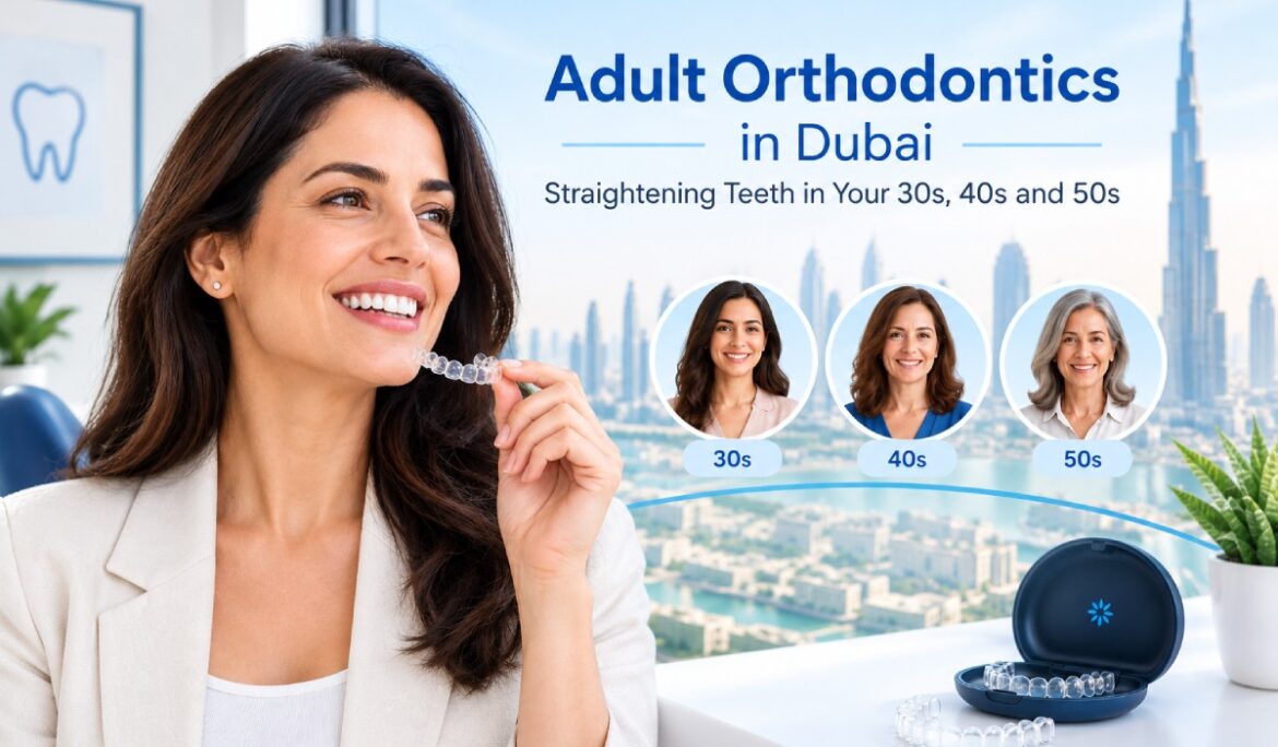 Adult Orthodontics in Dubai: Straightening Teeth in Your 30s, 40s and 50s