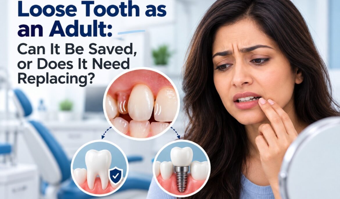 Loose Tooth as an Adult: Can It Be Saved, or Does It Need Replacing?