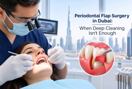 Periodontal Flap Surgery in Dubai: When Deep Cleaning Isn’t Enough
